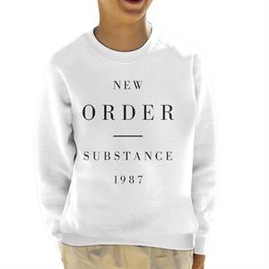 New Order Substance Album Art Kid's Sweatshirt