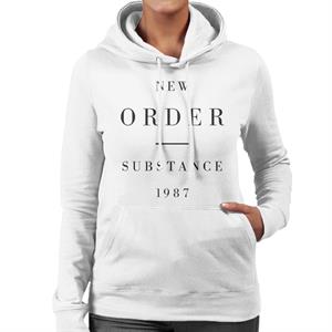 New Order Substance Album Art Women's Hooded Sweatshirt