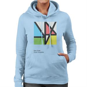New Order Music Complete Tour Art Women's Hooded Sweatshirt