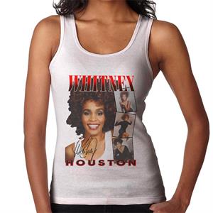 Whitney Houston Photos Montage Women's Vest