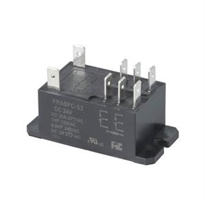 Heavy Duty Panel Mount Relay 30A (24V DPDT)