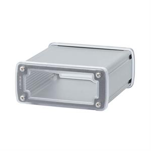 Aluminium Enclosure with Clear Ends (115x51x119mm)