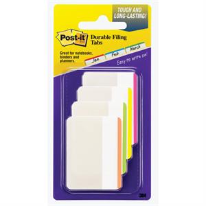 Post-It Durable Filing Tabs Pack