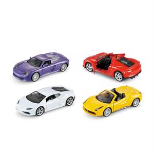 Die-Cast Metal Cars Scale Model (12pcs/box) (Sports Car)