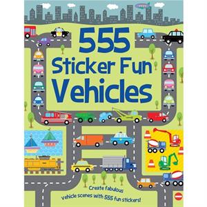 555 Sticker Fun  Vehicles Activity Book by Susan Mayes