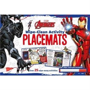 Marvel Avengers Wipeclean Activity Placemats by Marvel Entertainment International Ltd