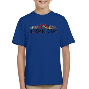 Transformers Autobots Line Up Kid's T-Shirt
