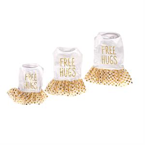 Pet T-Shirt and Dress with Free Hugs Wording (3 Asst Sizes)