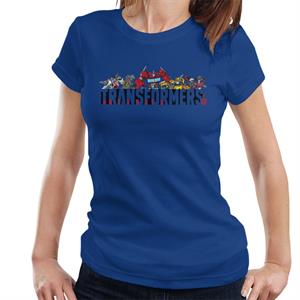 Transformers Autobots Line Up Women's T-Shirt