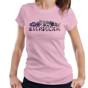 Transformers Decepticons Line Up Women's T-Shirt