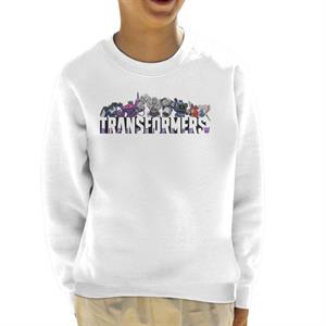 Transformers Decepticons Line Up Kid's Sweatshirt