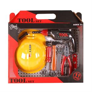 Tradie Tools with Hard Hat