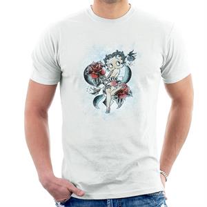 Betty Boop Roses Cutie Men's T-Shirt