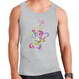 Care Bears Togetherness Bear Multi Coloured Rainbow Men's Vest