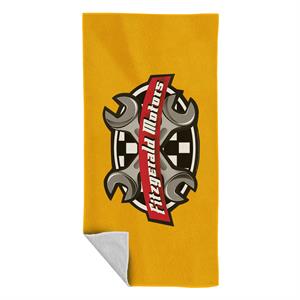 Neighbours Fitzgerald Motors Classic Logo Beach Towel