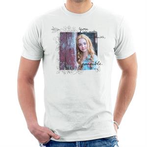 Holly Hobbie You Can Make The Impossible Possible Dark Text Men's T-Shirt