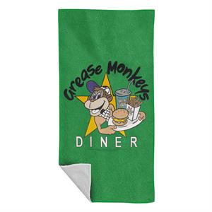 Neighbours Grease Monkeys Diner Beach Towel