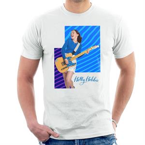 Holly Hobbie Playing Guitar Men's T-Shirt