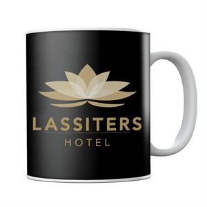 Neighbours Lassiters Hotel Logo Mug