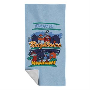 Neighbours Ramsay St Houses Beach Towel