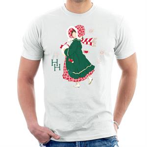 Holly Hobbie Christmas Dress Men's T-Shirt