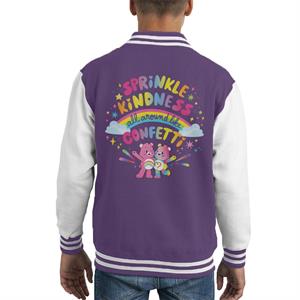 Care Bears Togetherness Bear Sprinkle Kindness Kid's Varsity Jacket