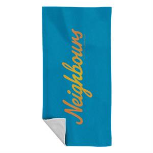 Neighbours Original Gold Logo Beach Towel