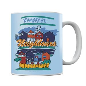 Neighbours Ramsay St Houses Mug