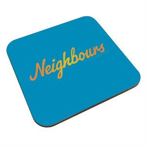 Neighbours Classic Golden Logo Coaster