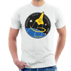 NASA STS 120 Shuttle Mission Imagery Patch Men's T-Shirt