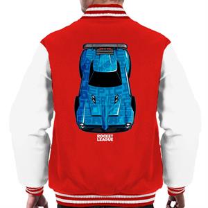 Rocket League Blue Dominus Men's Varsity Jacket