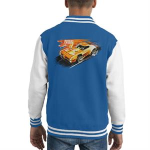 Rocket League Dominus Fire Kid's Varsity Jacket