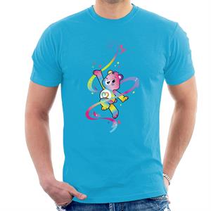 Care Bears Togetherness Bear Multi Coloured Rainbow Men's T-Shirt