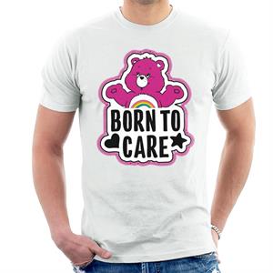 Care Bears Cheer Bear Born To Care Men's T-Shirt