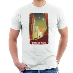NASA Teach On Mars Men's T-Shirt