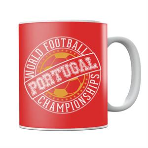 Portugal World Football Stamp Mug