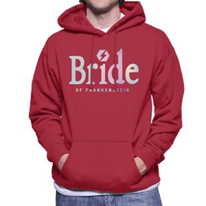 Bride Of Frankenstein Gradient Logo Men's Hooded Sweatshirt