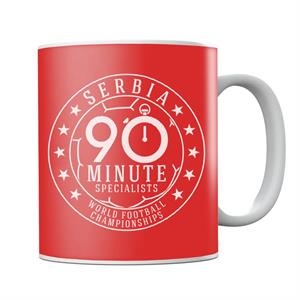 Serbia 90 Minutes Specialists Football Mug