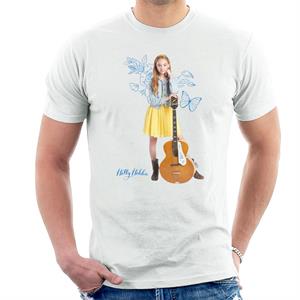 Holly Hobbie Blue Butterfly Silhouette Men's T-Shirt