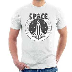 NASA Space Travel Rocket Men's T-Shirt