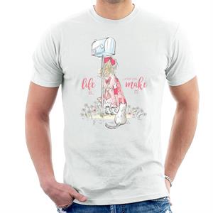 Holly Hobbie Life Is What You Make It Men's T-Shirt