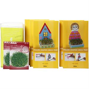 Figure Shaped Cress Trays