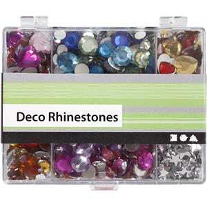 Rhinestones in Display Box