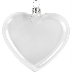 Flat Glass Heart