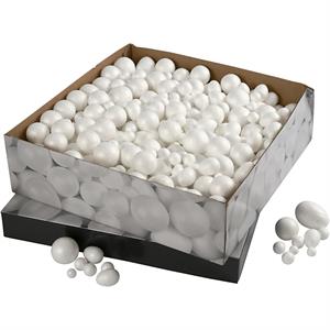 Polystyrene Balls & Eggs