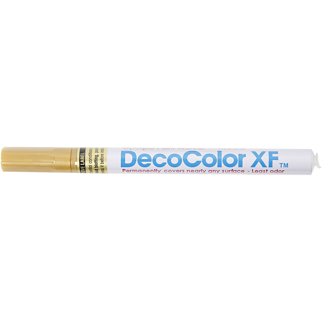 Deco Permanent Marker, line 2,3 , gold, 1 pc