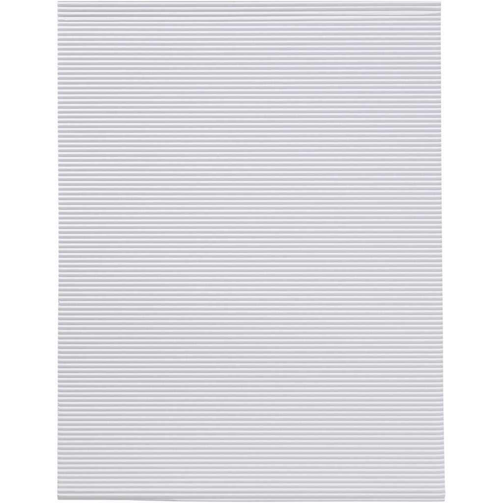 Corrugated Card, 50x70 cm, 120 g, 10 Sheet, 1 Pack