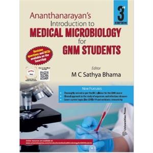 Ananthanarayans Introduction to Medical Microbiology for GNM Students by Sathya Bhama