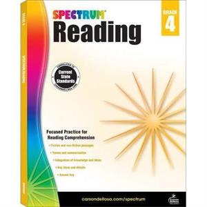 Spectrum Reading Workbook Grade 4 by Spectrum